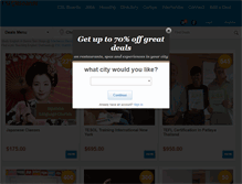 Tablet Screenshot of discountstudyabroad.com